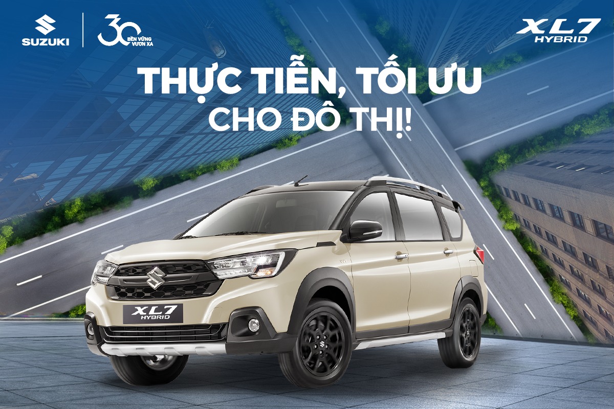 Suzuki XL7 Hybrid: Sự lựa chọn hoàn hảo cho nhu cầu di chuyển trong đô thị